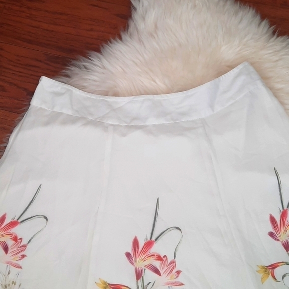 Soft Surroundings Floral Skirt - Picture 3 of 6